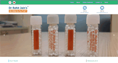 Desktop Screenshot of homeopathydoctordelhi.com